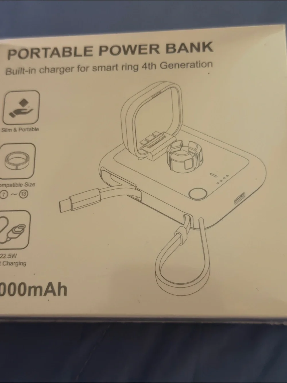 Charging case for Oura Ring 4